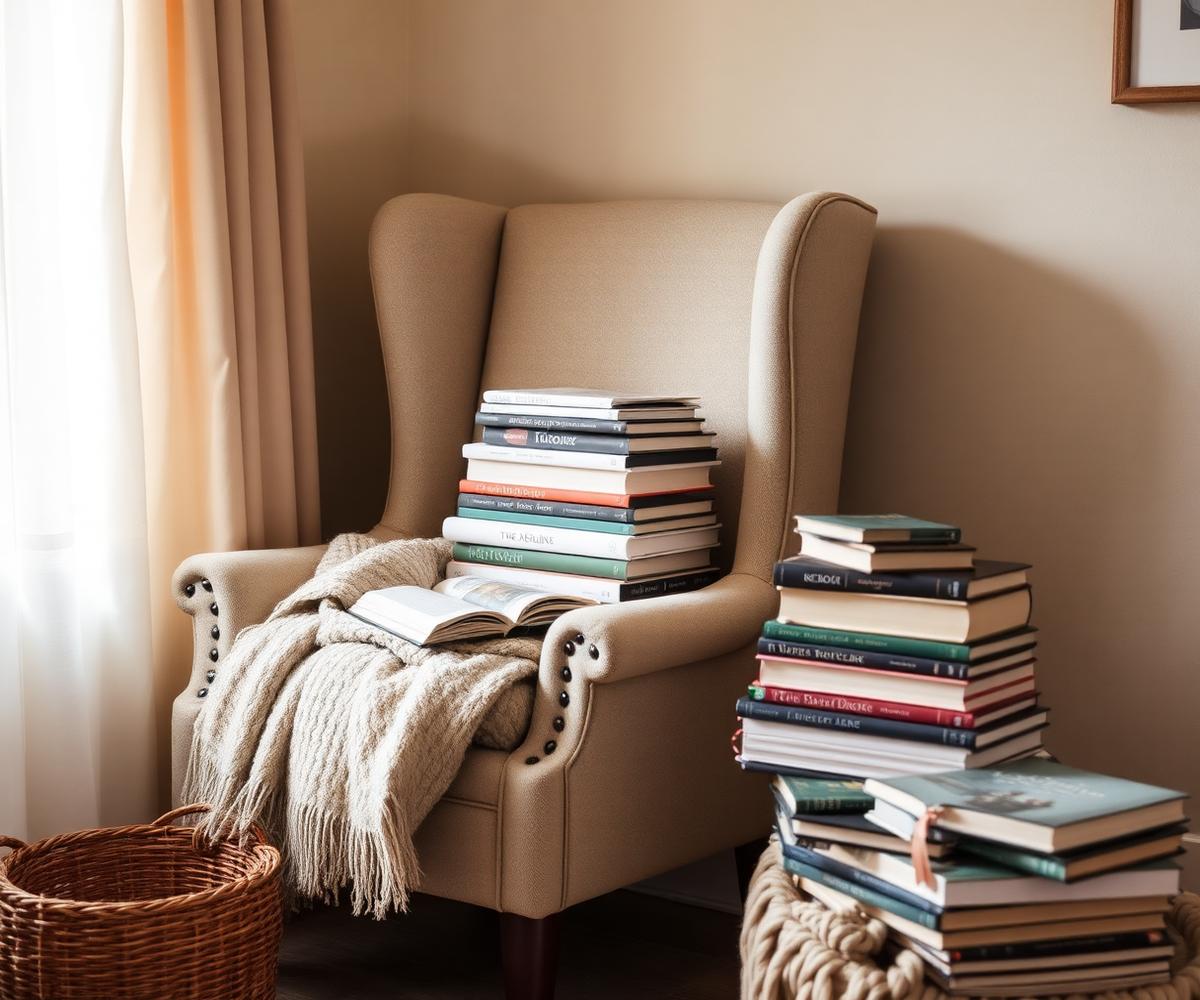 A quiet reading corner